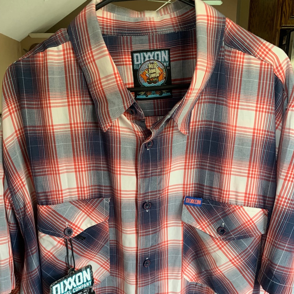 DIXXON Men’s The Coral Sea Short sleeved Bamboo shirt